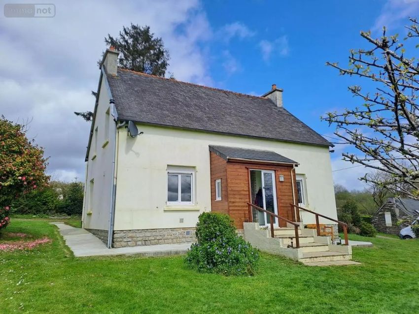 Image Façade à  maison individuelle de Loqueffret