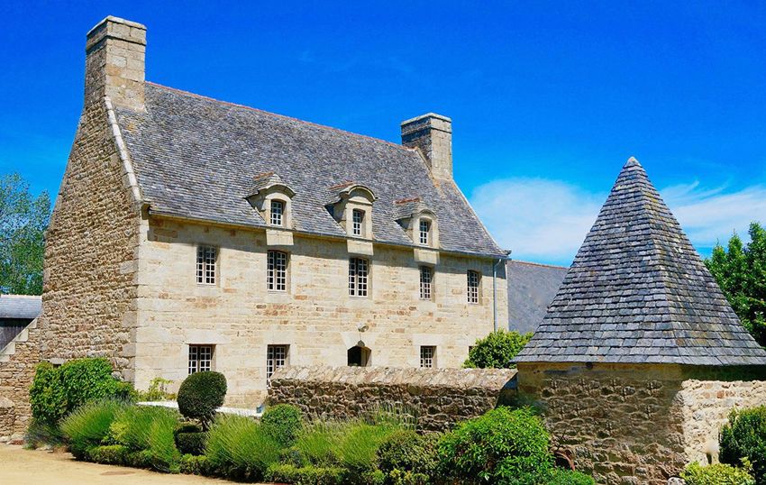 Image Façade à  maison mitoyenne de Ploumilliau