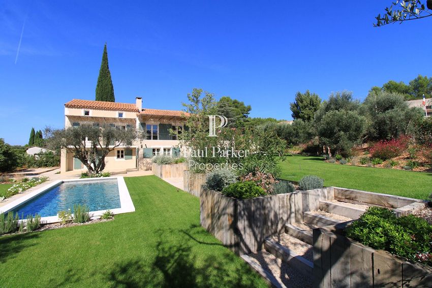 Image Piscine à  maison individuelle de Fontvieille