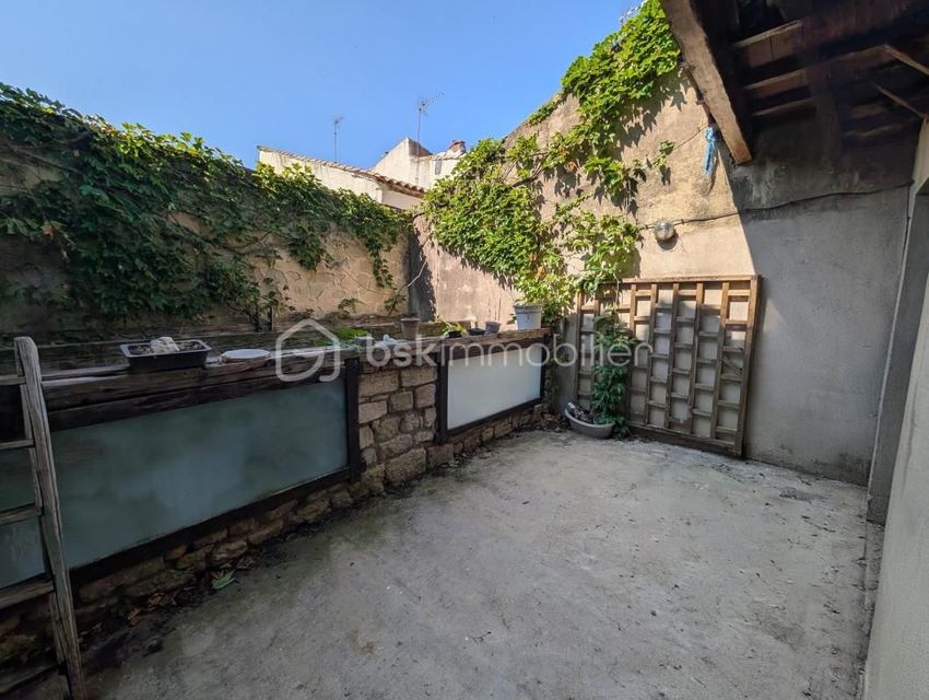 Image Terrasse à  maison individuelle de Montagnac