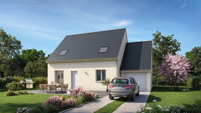 Image Façade à  maison individuelle de Plomeur
