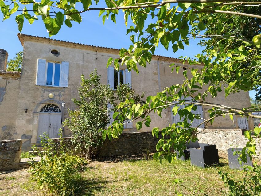 Image Façade à  maison individuelle de Casseuil