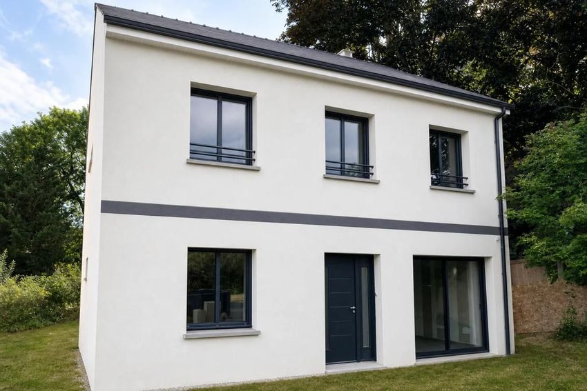 Image Façade à  maison individuelle de Eaubonne