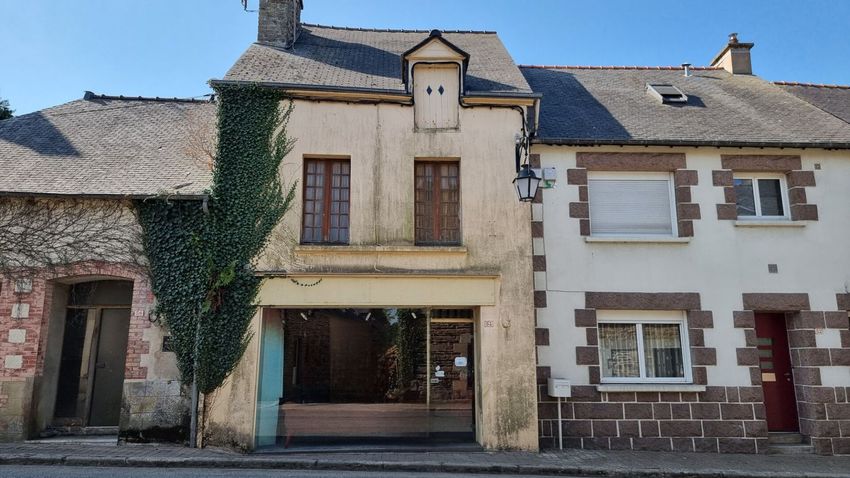 Image Façade à  maison mitoyenne de La Chèze