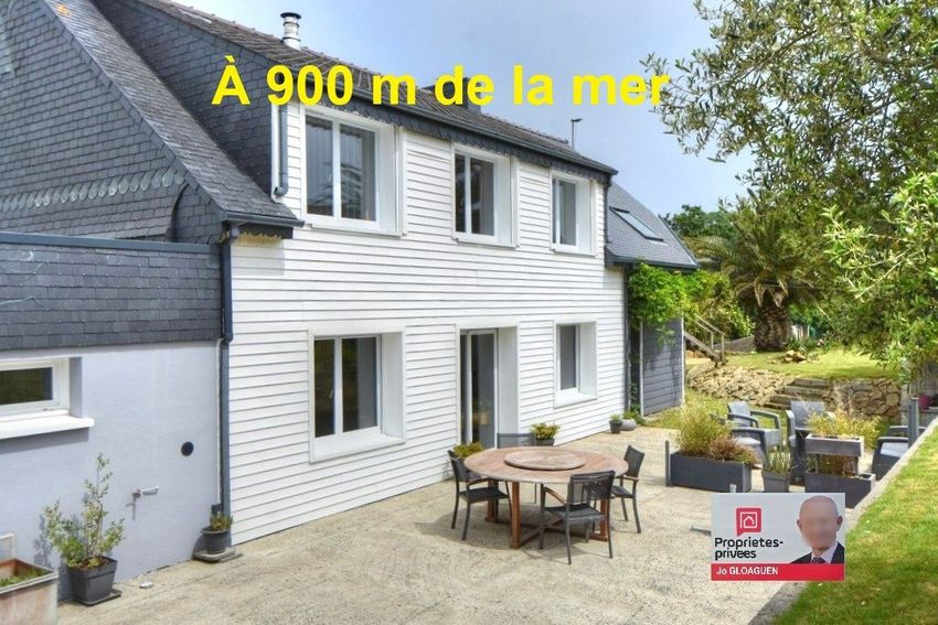 Image Façade à  maison individuelle de Trélévern