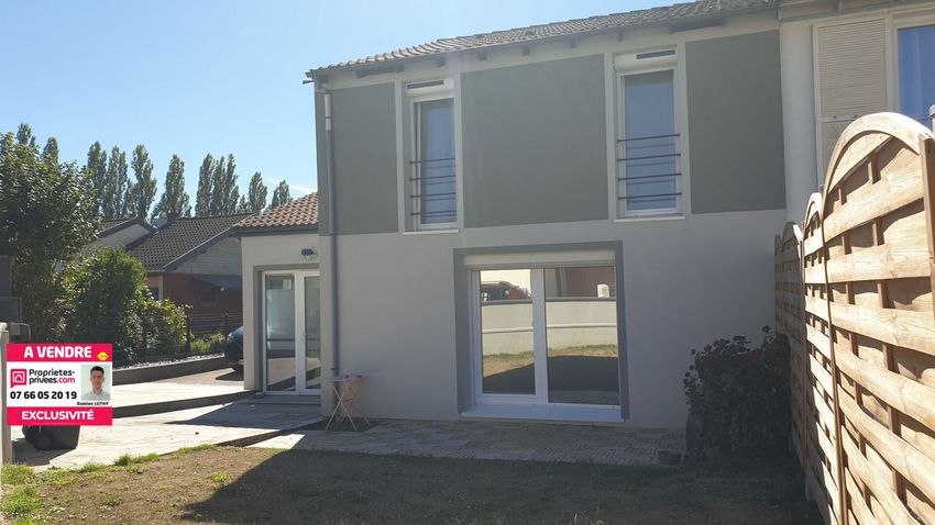Image Façade à  maison mitoyenne de Montbéliard