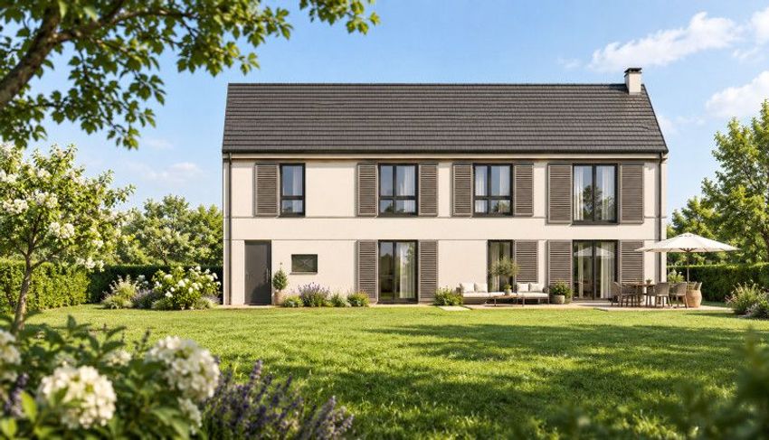 Image Façade à  maison individuelle de Villennes-sur-Seine