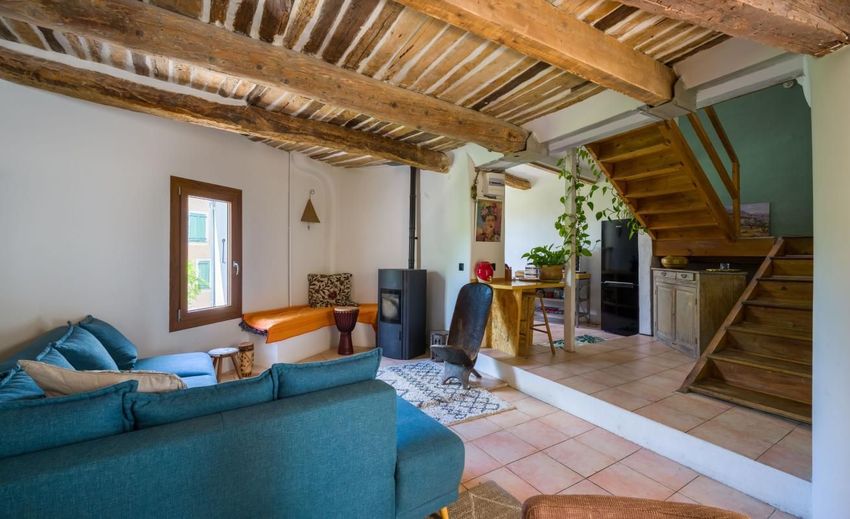 Image Salon à  maison de village de Forcalquier