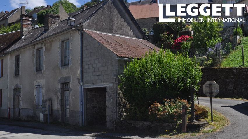 Image Façade à  maison de village de Bénévent-l'Abbaye