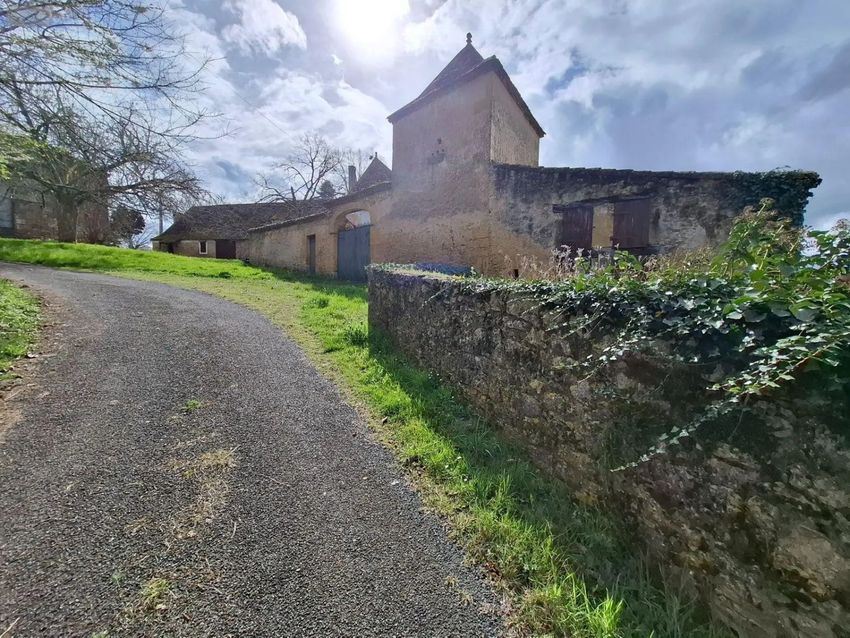 Image Façade à  ferme de Saint-Avit-Sénieur