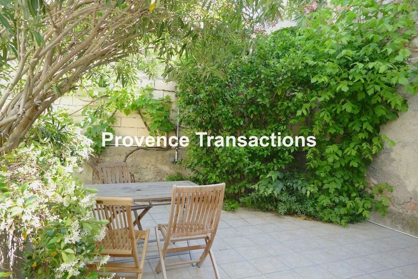 Image Terrasse à  maison de village de Beaumes-de-Venise
