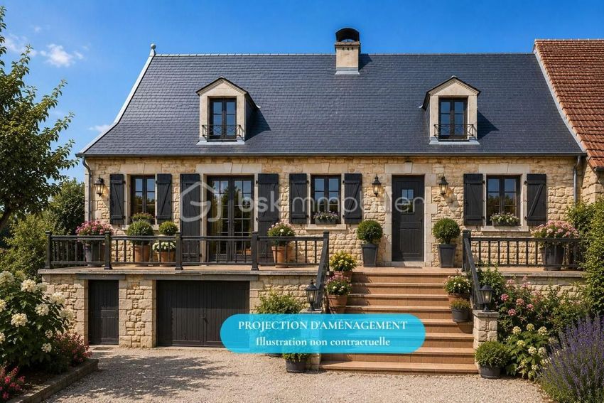 Image Façade à  maison individuelle de Hautefort
