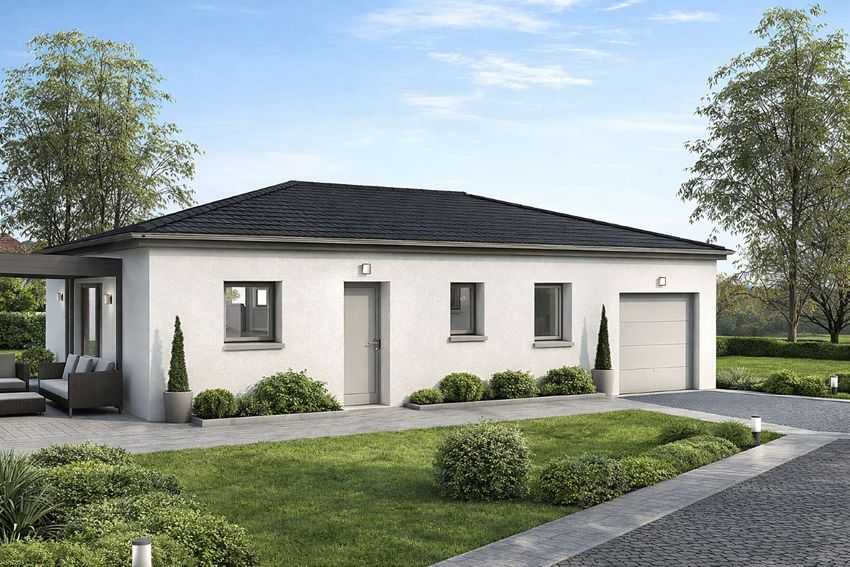 Image Façade à  maison individuelle de Sorans-lès-Breurey