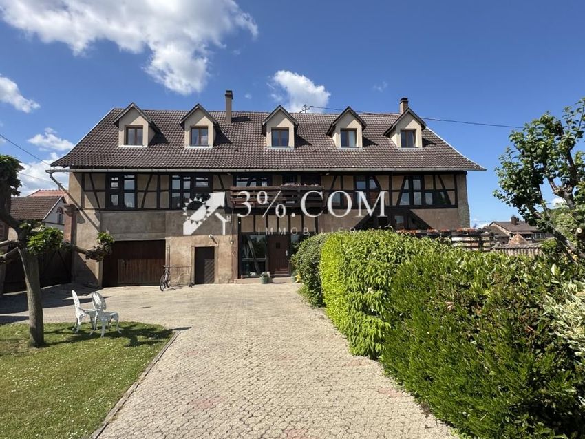Image Façade à  propriété agricole de Gougenheim
