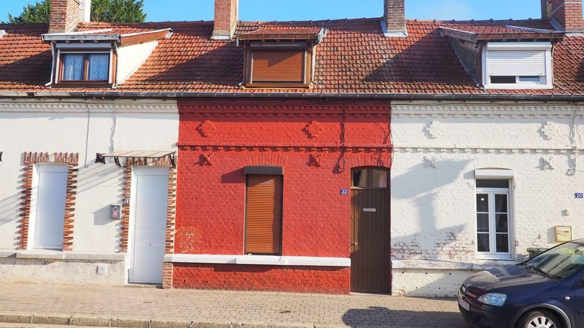 Image Façade à  maison individuelle de Berteaucourt-les-Dames