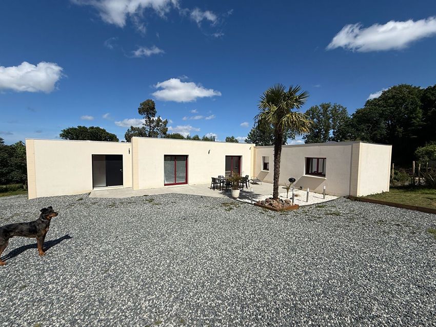Image Façade à  maison individuelle de Boqueho