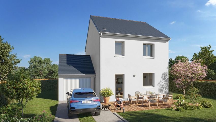 Image Façade à  maison individuelle de Ingré