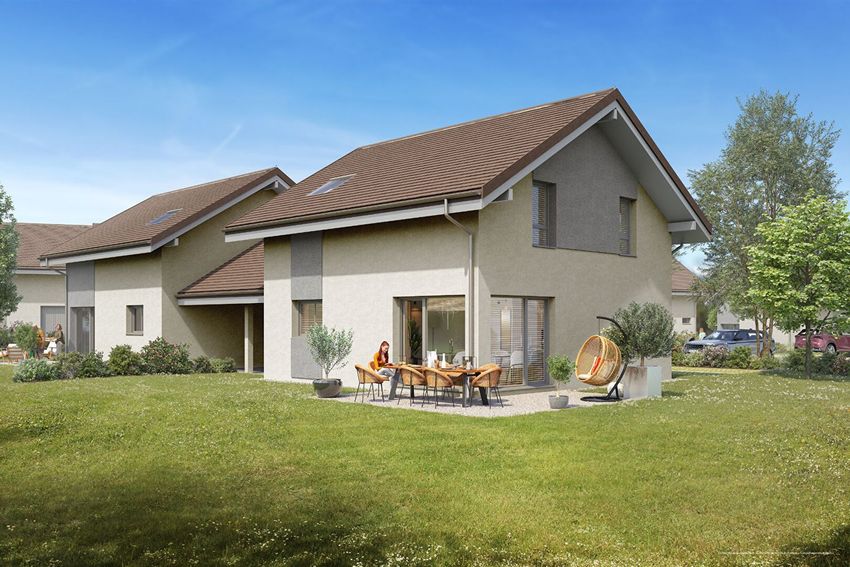 Image Façade à  maison individuelle de Bloye