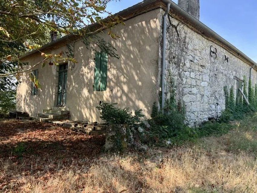 Image Façade à  ferme de Pouy-Roquelaure