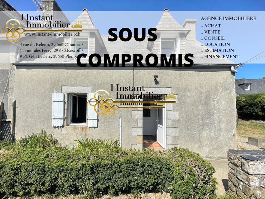 Image Façade à  maison mitoyenne de Plougasnou