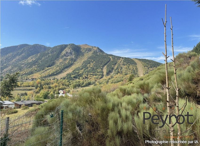 Image Vue à terrain de Porté-Puymorens