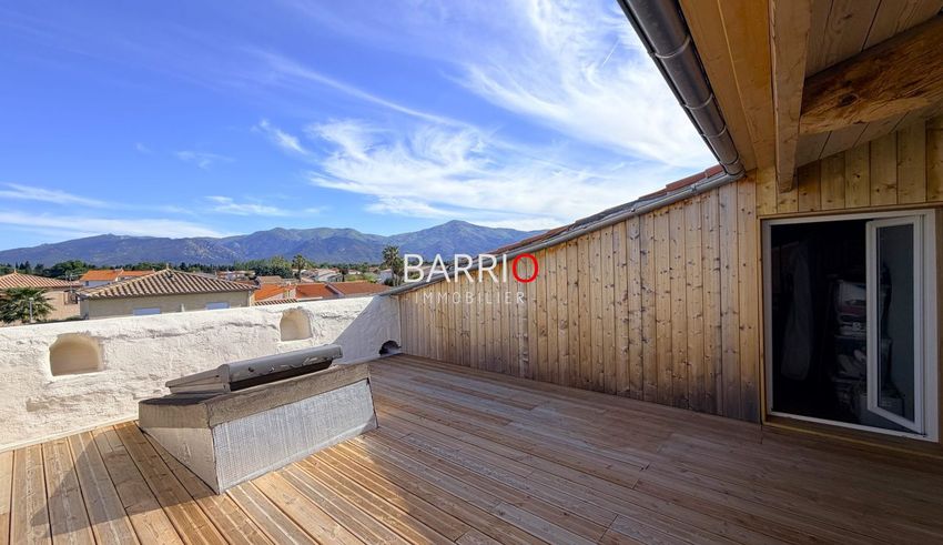 Image Terrasse à  maison individuelle de Palau-del-Vidre