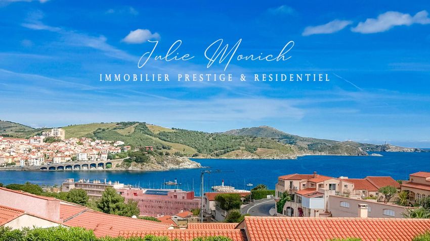 Image Vue à  maison mitoyenne de Banyuls-sur-Mer