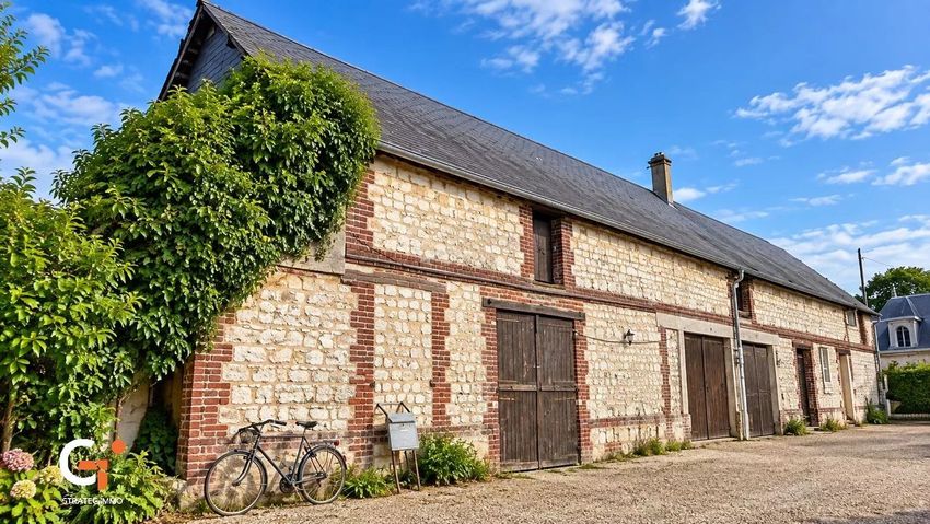 Image Façade à  propriété agricole de La Bouille