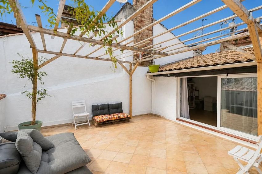 Image Terrasse à  maison de village de Ollioules