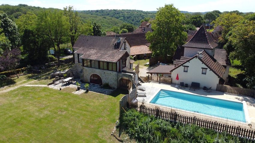 Image Piscine à  maison individuelle de Salvagnac-Cajarc