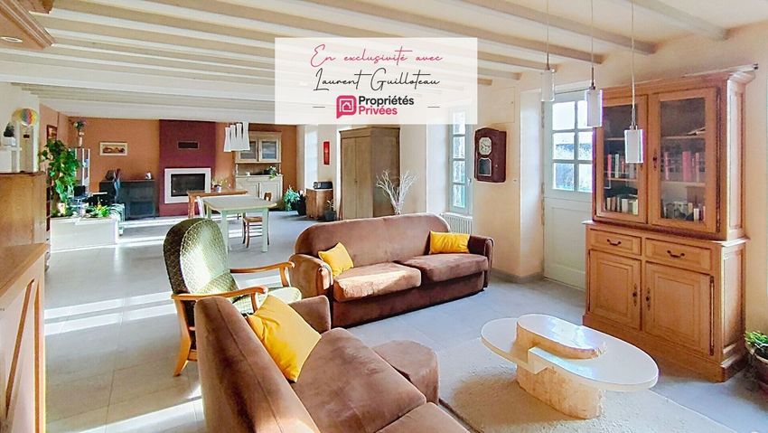 Image Salon à  maison individuelle de Saint-Aubin-des-Ormeaux