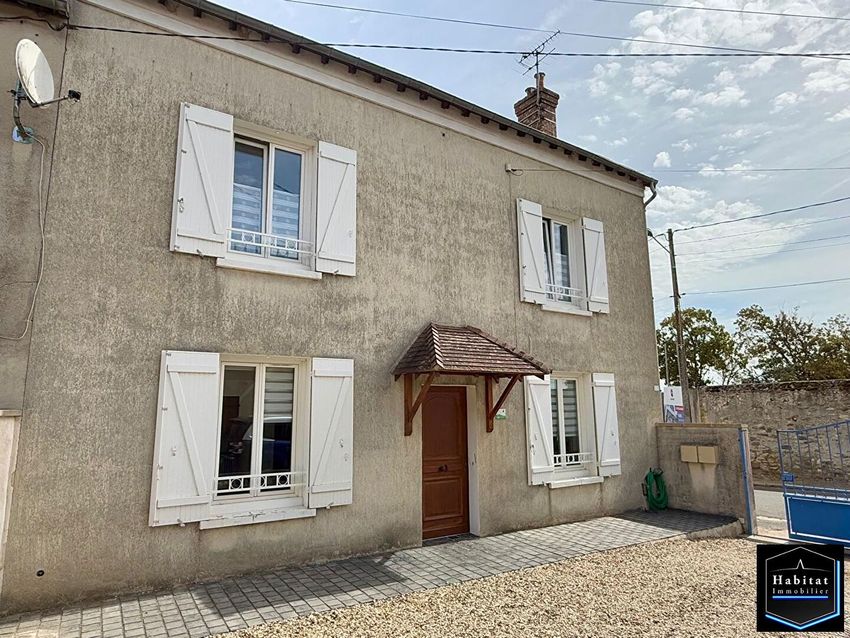 Image Façade à  maison mitoyenne de Ognes