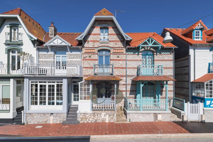 Image Façade à  maison individuelle de Le Touquet-Paris-Plage