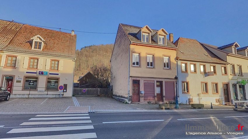 Image Façade à  maison individuelle de Sainte-Croix-aux-Mines