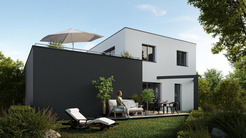 Image Façade à  maison individuelle de Rohrwiller