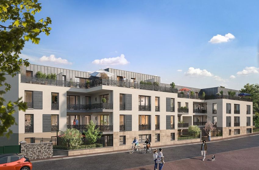 Image Vue à programme neuf de Sans numéro Rue Paul Doumer