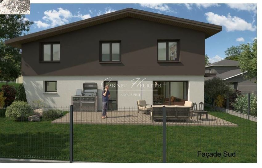 Image Façade à  maison individuelle de Meylan