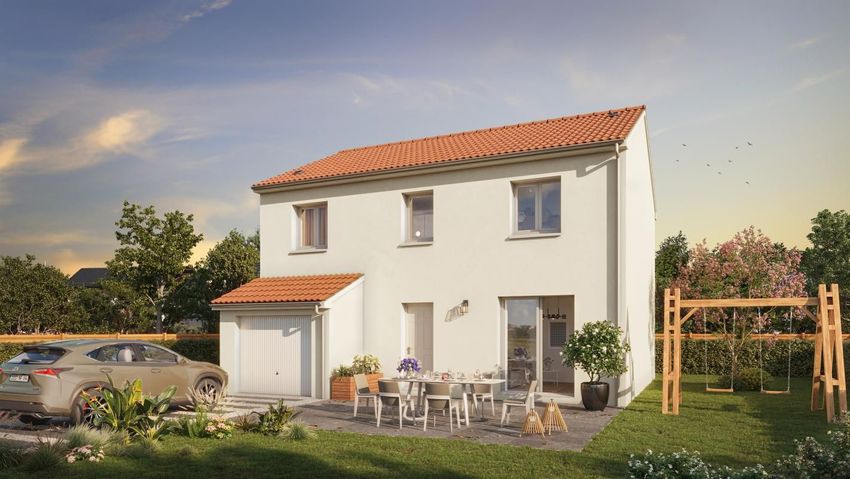 Image Façade à  maison individuelle de Vertou