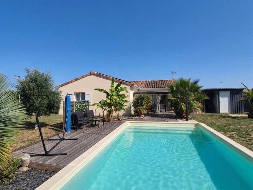 Image Piscine à  maison individuelle de Ygos-Saint-Saturnin