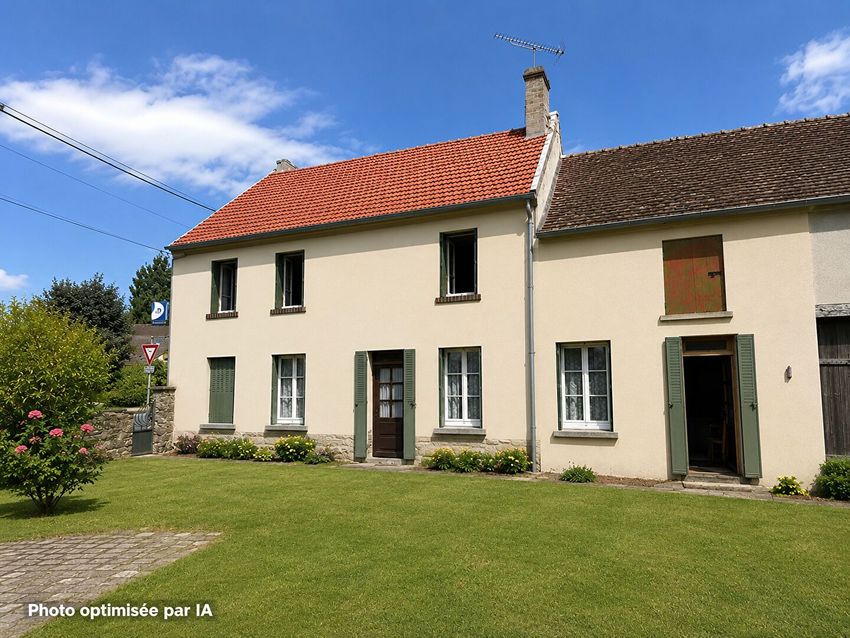 Image Façade à  maison individuelle de Silly-le-Long
