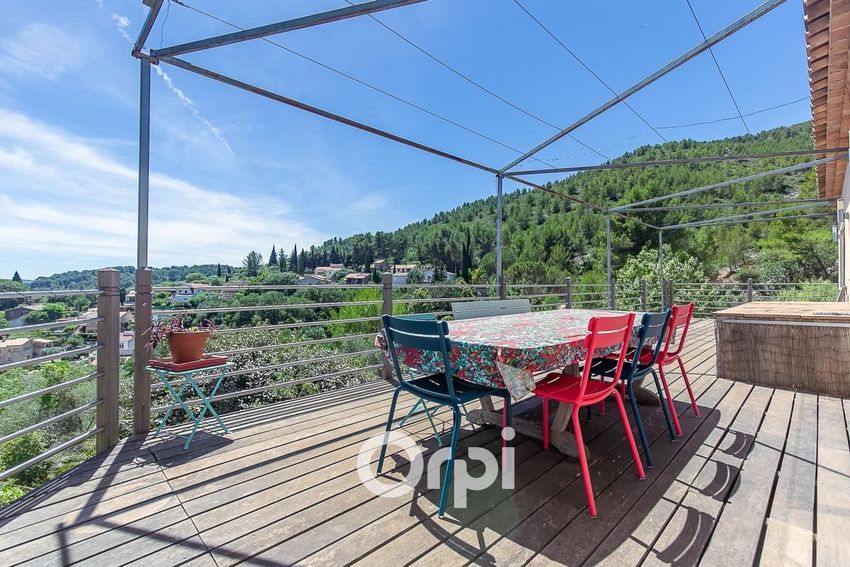 Image Terrasse à  maison individuelle de Roquevaire