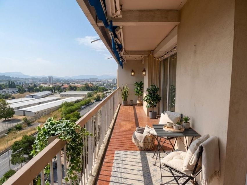 Image Terrasse à appartement de Marseille 14e Arrondissement
