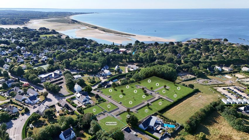 Image Vue à terrain de Bénodet