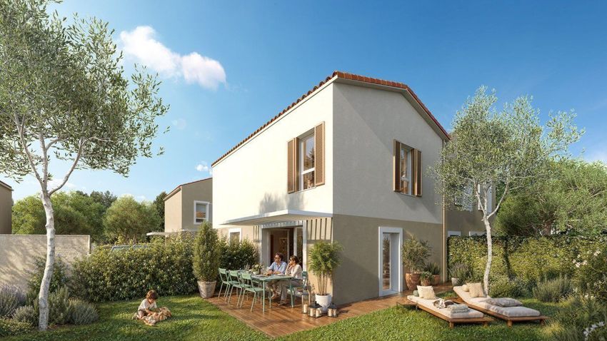 Image Façade à  maison individuelle de Bouillargues