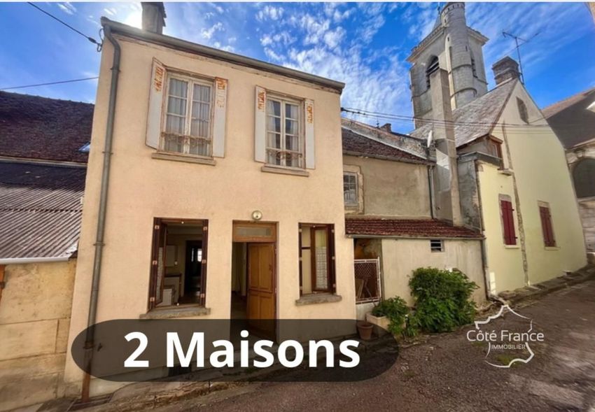 Image Façade à  maison de village de Coulanges-sur-Yonne