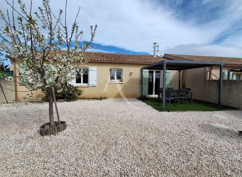 Image Façade à  maison individuelle de Lézignan-Corbières