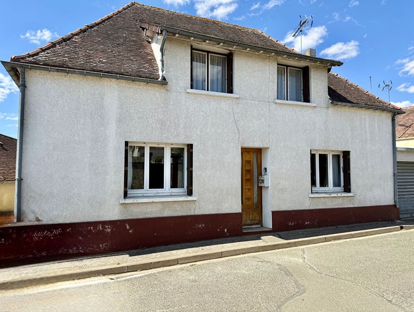 Image Façade à  maison mitoyenne de Saint-Rémy-sur-Avre