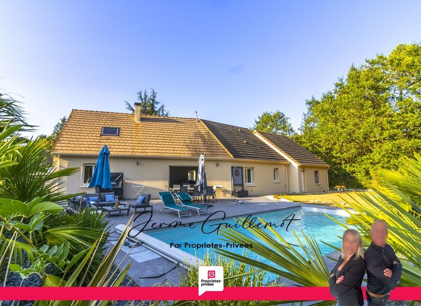 Image Piscine à  maison individuelle de Chabris