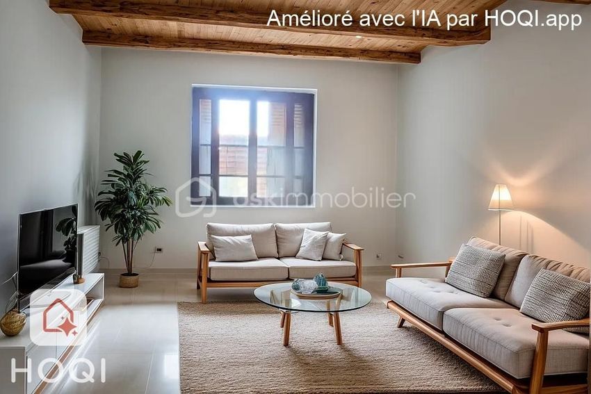 Image Salon à  maison de village de Montagnac