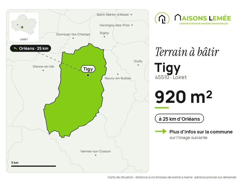 Image de terrain à Tigy